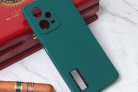 Torbica Soft Silicone za Xiaomi Redmi Note 12 Pro 5G (EU) zelena