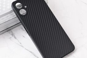 Torbica Carbon fiber za Samsung A065F Galaxy A06 crna