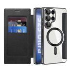 Torbica Magsafe Lux Bi Fold za Samsung S938B Galaxy S25 Ultra crna - Slika 4