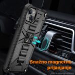 Torbica Hard za iPhone 14 Plus 6.7 crna - Slika 3