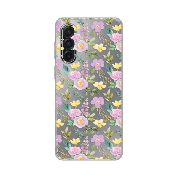 Torbica Silikonska Print Skin za Samsung A175F/A185F Galaxy A17/A18 Soft Flowers