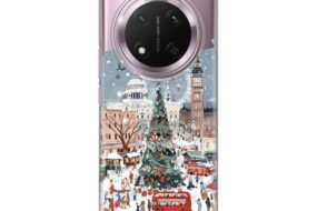 Torbica Silikonska Print Skin za Honor Magic 7 Lite Christmas Town