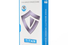 Zastitno staklo Tempered glass Teracell Titan 2.5D 10u1 za iPhone 17 Air 6.6 crni