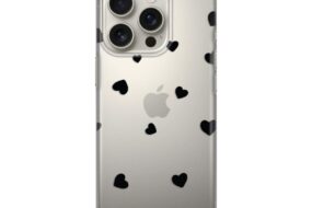Torbica Silikonska Print Skin za iPhone 16 Pro 6.3 Hearts
