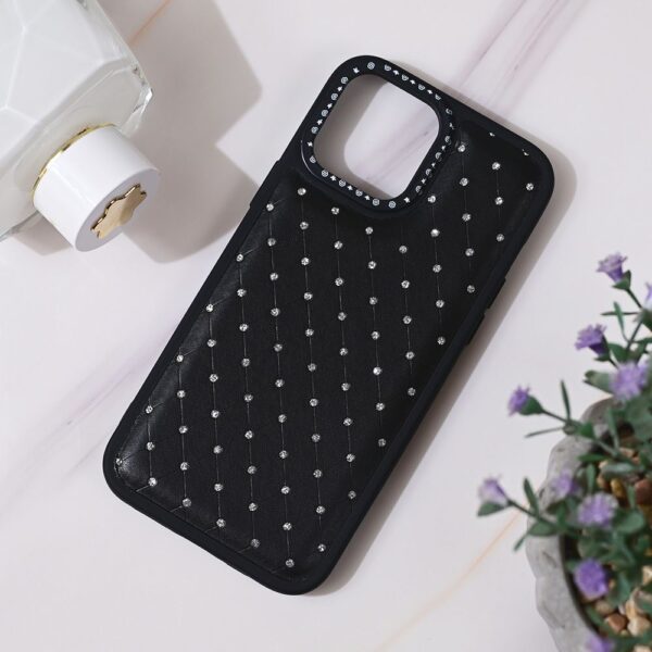 Torbica Bling za iPhone 13 Pro Max 6.7 crna