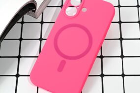 Torbica Magsafe Pure color za iPhone 17 6.3 pink