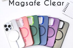 Torbica Magsafe Clear za iPhone 13 6.1 ljubicasta