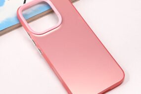 Torbica Clear za Honor 400 Lite roze