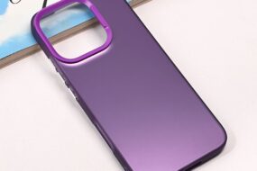 Torbica Clear za Honor 400 Lite ljubicasta