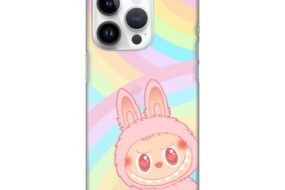 Torbica Silikonska Print Skin za iPhone 14 Pro 6.1 La Bubu Rainbow