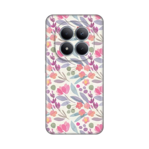Torbica Silikonska Print za Xiaomi Redmi Note 15 Pro Plus 5G Watercolor Flowers