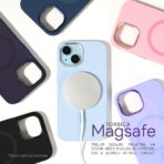 Torbica Magsafe Pure Plus za iPhone 15 Pro Max 6.7 tamno ljubicasta - Slika 3