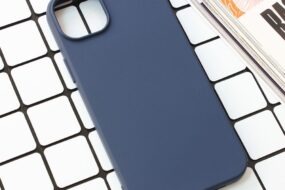 Torbica Nano Silikon za iPhone 15 Plus 6.7 tamno plava