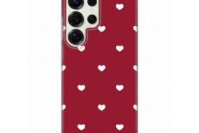 Torbica Silikonska Print Skin za Samsung S938B Galaxy S25 Ultra Burgundy Hearts